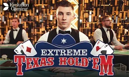 Live casino dealer at a table